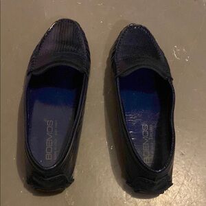 Navy Blue Women's Loafers